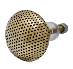 Round Brass Net Cabinet Knobs